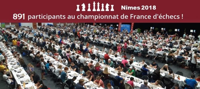 891 joueurs pour le France Nîmes 2018 !